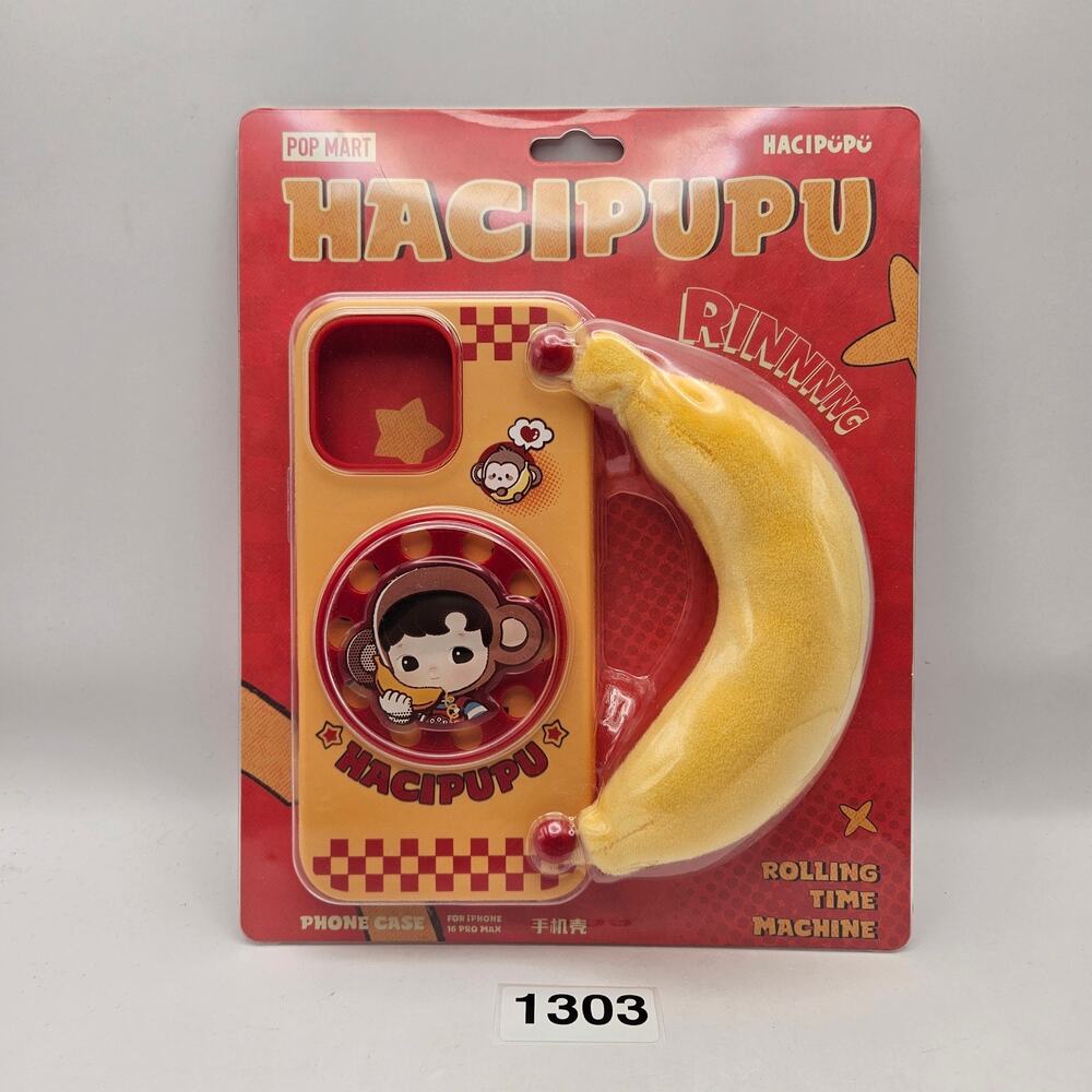 POPMART IPHONE 14 PRO MAX CASE HACIPUPU ROLLING TIME MACHINE